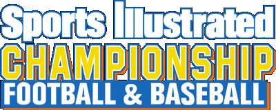 Sports Illustrated Championship Football & Baseball logo for Super Nintendo